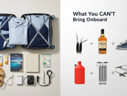 Packing for a Cruise: What You Can and Can't Bring Onboard Without Stress